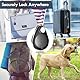Utag GPS Tracker 4 Pack, Schlüsselfinder Funktioniert mit Apple Find My (nur iOS), IP67 Wasserdicht, Privatsphäre, Verlorener Modus, Mfi-Zertifizierter Bluetooth Tracker für Kinder, Ältere, Haustiere,