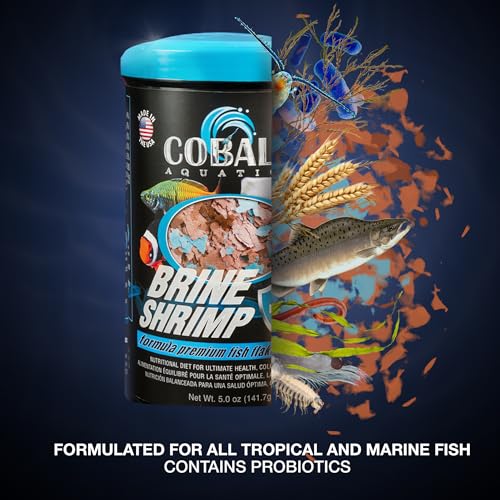 Cobalt Aquatics 23016N Gourmet Brine Shrimp Flake 5 Oz- Nutritious Fish Food thumb #4