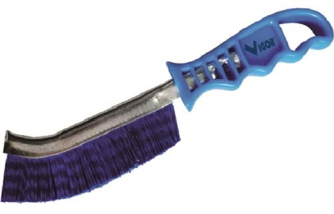 Brosse Vigor 4065504 à poils rigides pour désincruster la saleté difficile