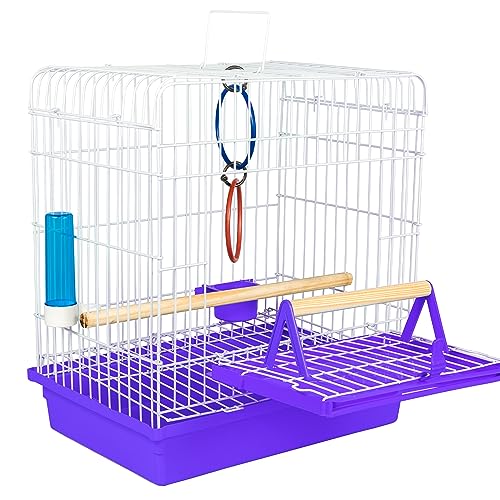 MINI VIVEIRO CALOPSITA JR C/SUPORTE P LILAS