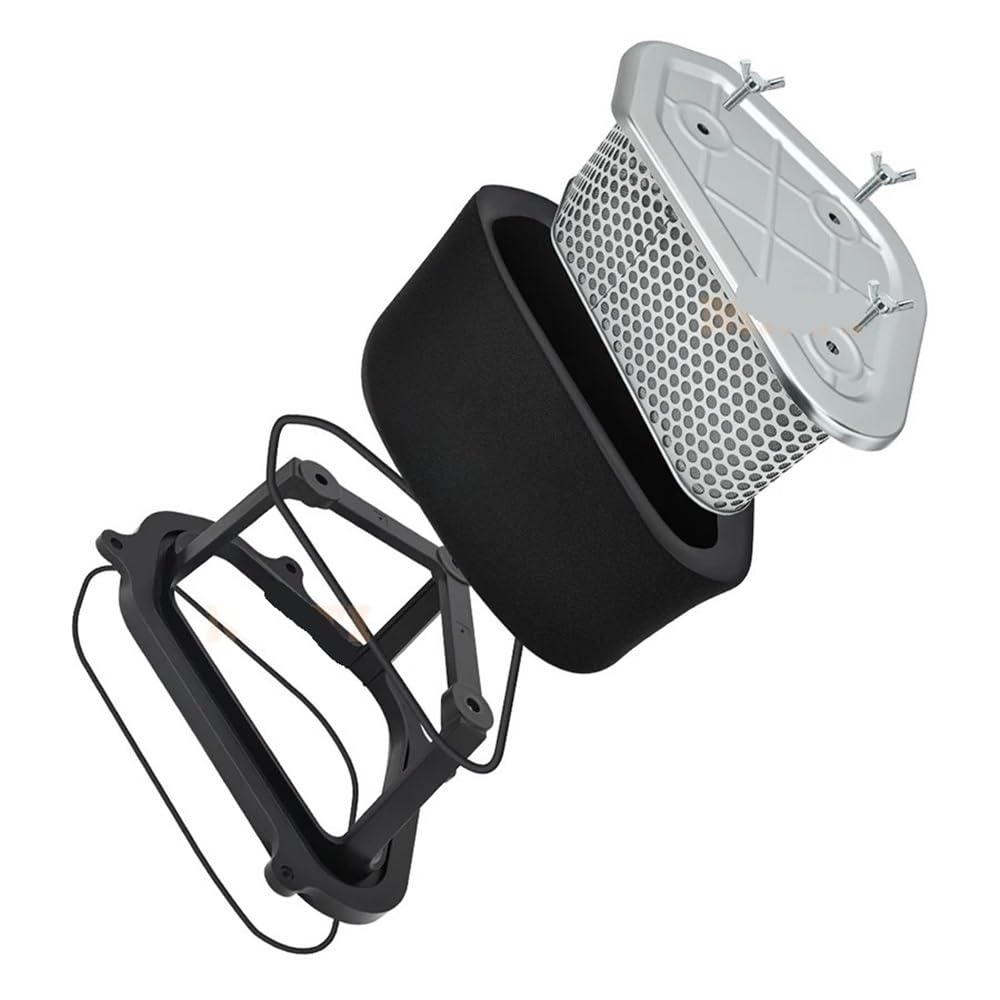 Filtro de aire + soporte de jaula con conjunto de perno de sellado Apto para F 650 700 4x4 KF700 KFX700 2003-2013 11013-0001