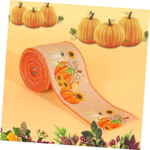 Rubans d'automne pour créations DIY et décoration de boîtes de saison