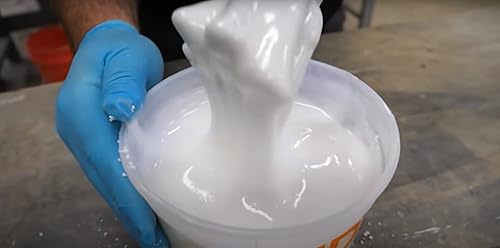 Miniatura 5 de Espesante epoxi agente espesante para proyectos de epoxi verticales, inclinados o 3D! La polifibra se mezcla rápida y fácilmente con kits de resina