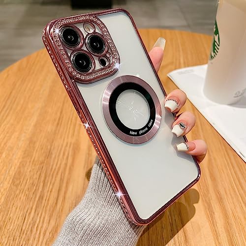 Coque de placage pailletée iPhone 13 Pro Max pour soirée