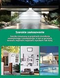 Aigostar Reflektory LED 100W 9000LM, wodoodporne, IP65, 6500K, zimna biel, do garażu, ogrodu, na patio i do parku