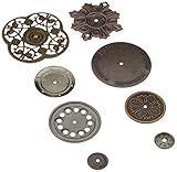 Prima Marketing MECH-61060 Mechanicals Metal Embellishments, Washers, 8-Pack