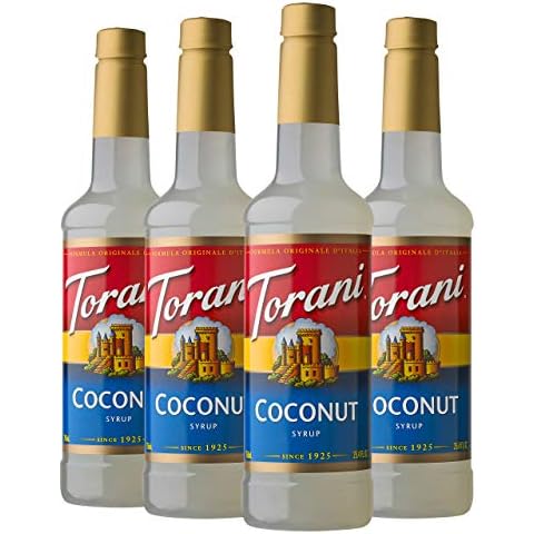 Torani Coconut Syrup, Pack of 4 Cover