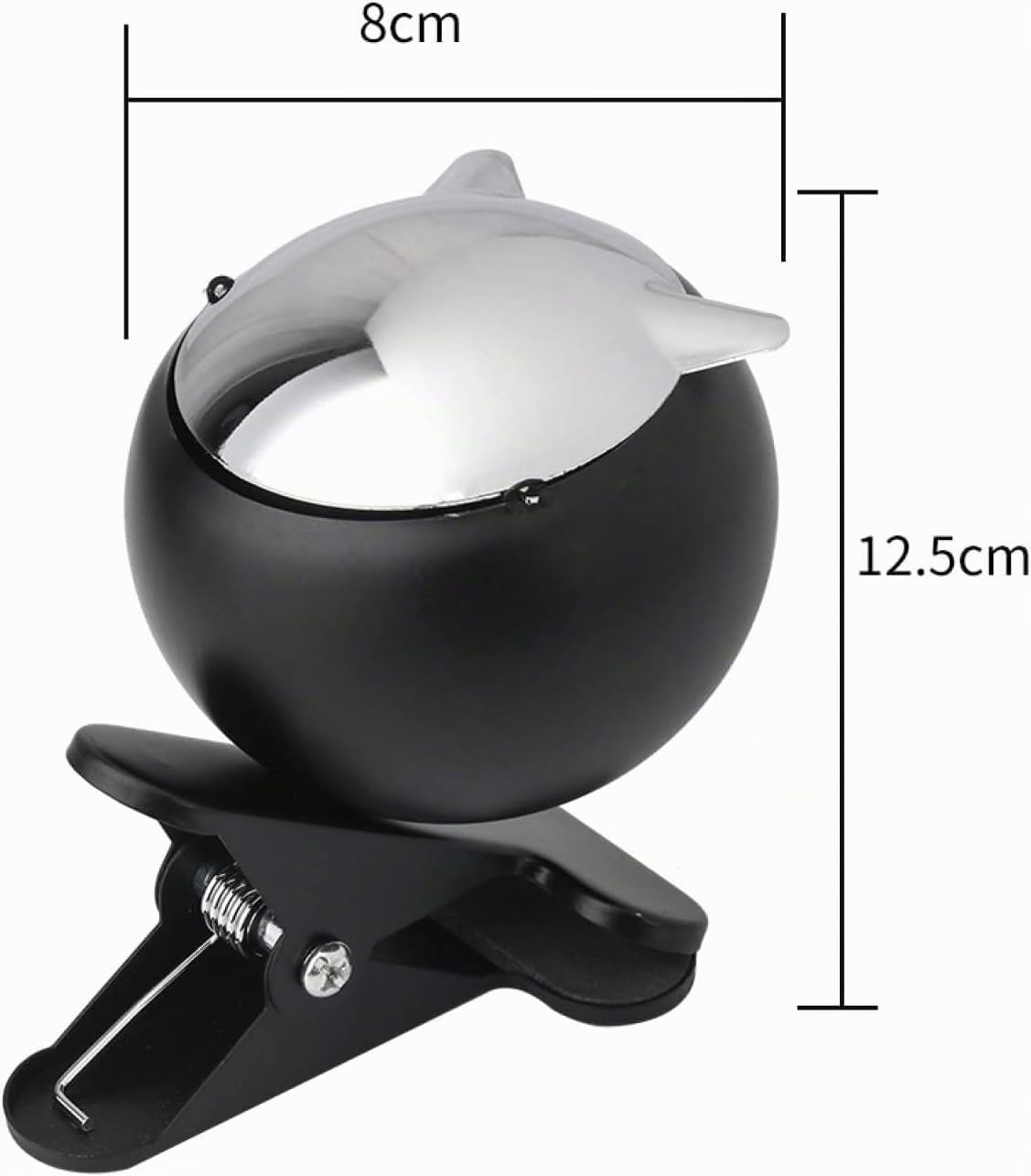 2 PIÈCE Cendrier for extérieur, cendrier for Le Jardin, Balcon de venteux, terrasse, for Pinces, Tasse de tempête avec Fonction Pince, extérieur, Bol de Serrage, cendrier avec Couvercle