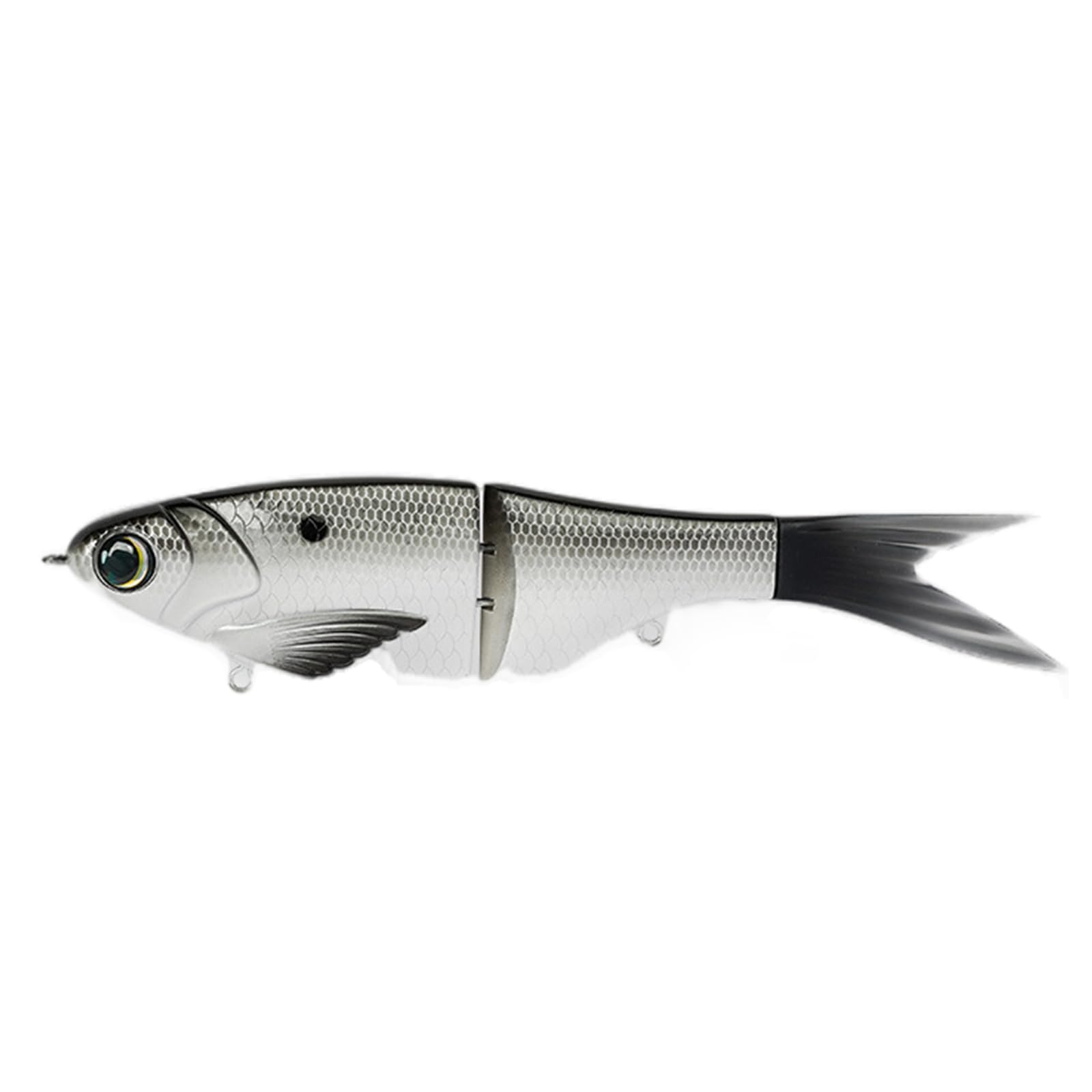 1 señuelo artificial para pesca de agua salada, cebos de pesca de varias secciones, cebos de pesca de agua salada, cebos de natación multisección