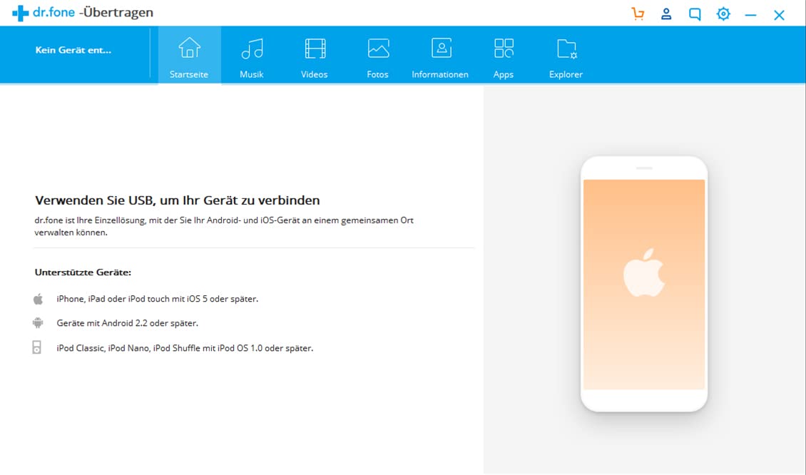 Wondershare - dr.fone - Android Toolkit - Lifetime - 1 Gerät für PC | PC Aktivierungscode per Email