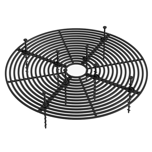 Gvss - Rejilla De Protección Para Planta De Gato, Redonda, 30 Cm, Protección Para Planta De Gato, Protección Para Maceta De Plantas Con Pernos De Abs, Protege Tus Plantas De Gatos Y Escombros