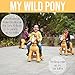 ECR4Kids My Wild Pony, Motorized Ride-On Horse for Kids, Walking Horse Toy with Wheels for Boys and Girls,12V Battery Powered Electric