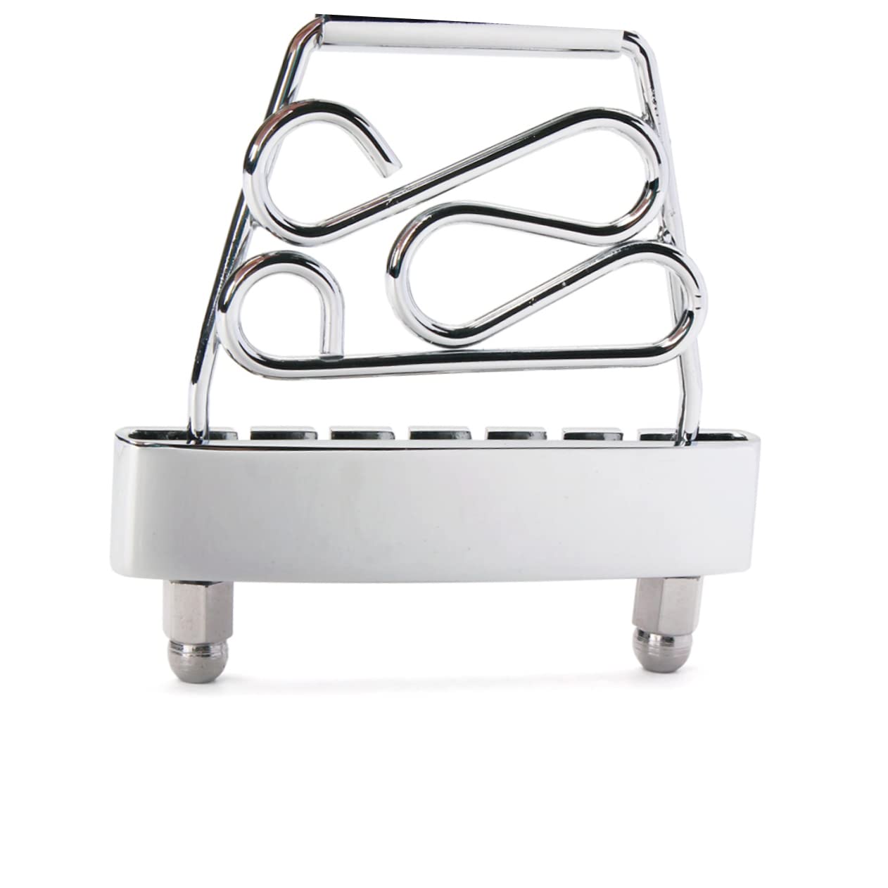 FUNOMOCYA Metal Material Tailpiece for Archtop Guitar Bass Guitar Accessories Plated for Aesthetically Pleasing Look