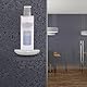 Relaxdays Desinfektionsspender, mit Tropfschale, Hygiene Wandspender Händedesinfektion, Armhebelspender für 500 ml, weiß, 1 Stück
