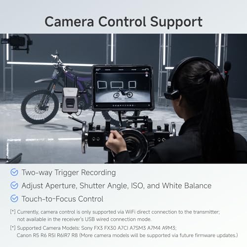 Image of ACCSOON CineView Master 4k Lite Wireless Video Transmission System Transmitter&Receiver 2.4+5Ghz+DFS Transmission 4k60 Resolution 35ms Latency 1200ft Range Up to 5 Devices