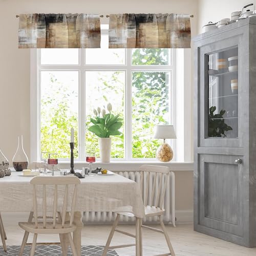 Cenefas modernas de cocina Emvency sobre fregadero para dar un estilo abstracto al salón 3