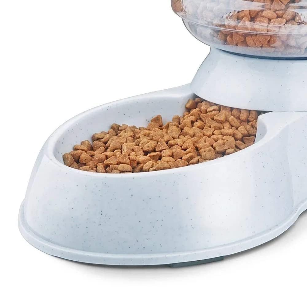 Vroxy Automatic Plastic Bucket 3 Sections, Cereal, Transparent Lock & Lock Food Rice/Cereal/Grain Storage Dispenser Box (1Pcs) 2