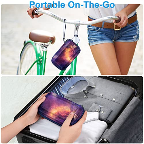 Image of Fintie Carrying Case for Nintendo New 2DS XL LL /New 3DS / 2DS / 3DS XL LL, Protective Hard Shell Portable Travel Cover Pouch with Game Card Slots & Inner Pocket, Galaxy