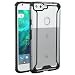 Poetic Affinity Series Slim Fit Dual Material Protective Bumper Case for Google Pixel XL Black