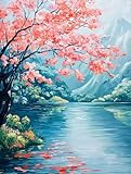 Photo Gallery dipingere con i numeri adulti albero dipingere con i numeri, lago paint by numbers kit con pigmento acrilico e pennelli, paint by numbers hobby creativi adulti per decora la casa 40x50cm, model 263 Photo Gallery dipingere con i numeri adulti albero dipingere con i numeri, lago paint by numbers kit con pigmento acrilico e pennelli, paint by numbers hobby creativi adulti per decora la casa 40x50cm, model 263