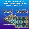 Sound Mixer Board, Voice Changer Sound Card with Multiple Sound Effects - Live Sound Card