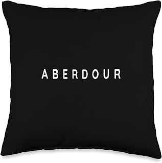 Aberdour Souvenirs / Aberdour Beach Surf Resort Holiday Throw Pillow