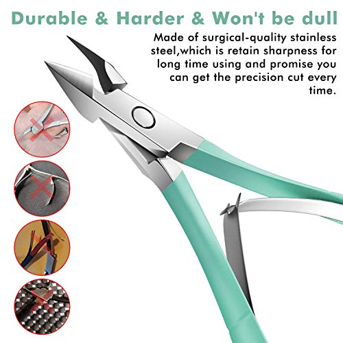 image for Cuticle Trimmer Cuticle Nipper - Cuticle Cutter Professional Stainless