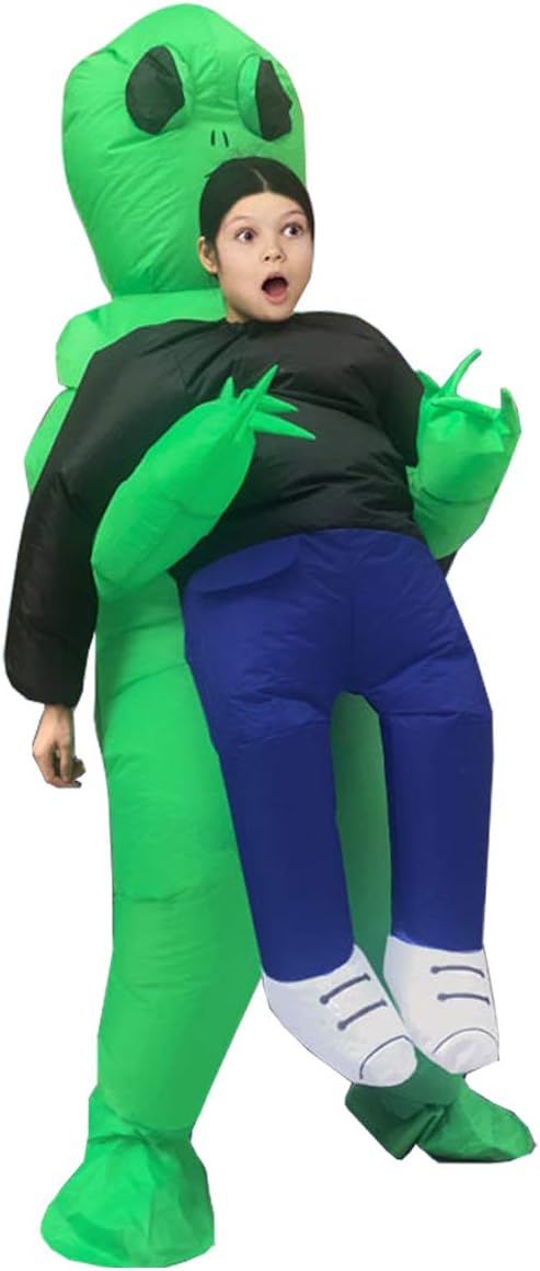 ET Alien Inflatable Suit Unicorn Fancy Costume Halloween Cosplay Fantasy Costume