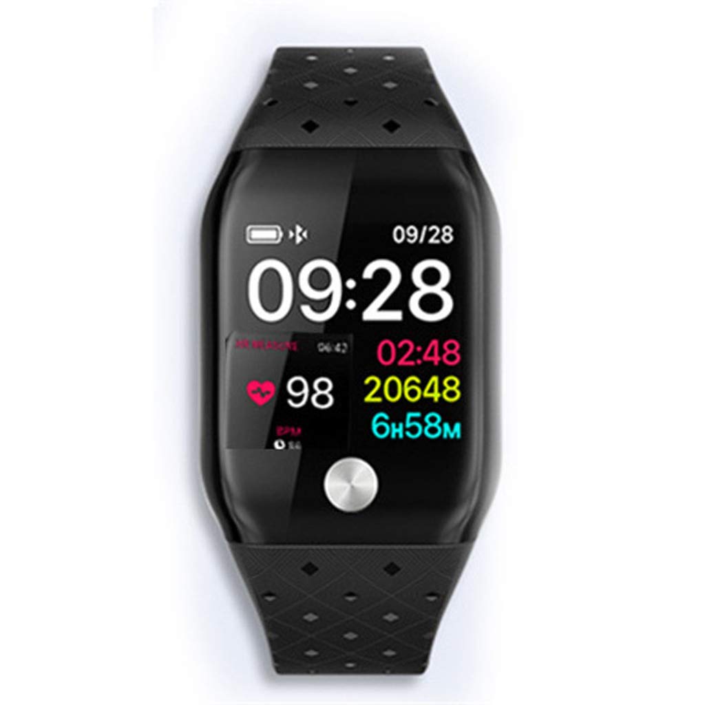 Rastreador De Actividad Impermeable Rastreador De Actividad, 0.66 Pulgadas Pantalla Táctil Podómetro De Calorías Pulsera Monitor De Sueño para Hombres Mujeres Niños Android iOS