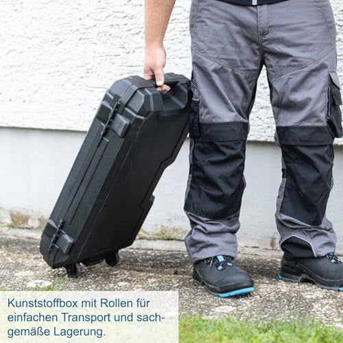 Foto von Scheppach Abbruchhammer AB1900 Bohrhammer Betonhammer | 60J Schlagkraft | 1900W Leistung | 390 mm inkl. Spitz- und Flachmeißel und Transportbox