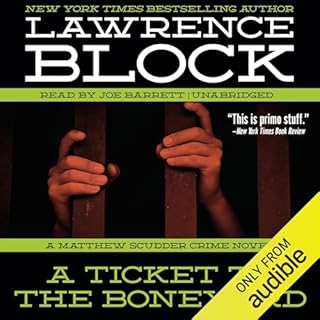 A Ticket to the Boneyard Audiolibro Por Lawrence Block arte de portada