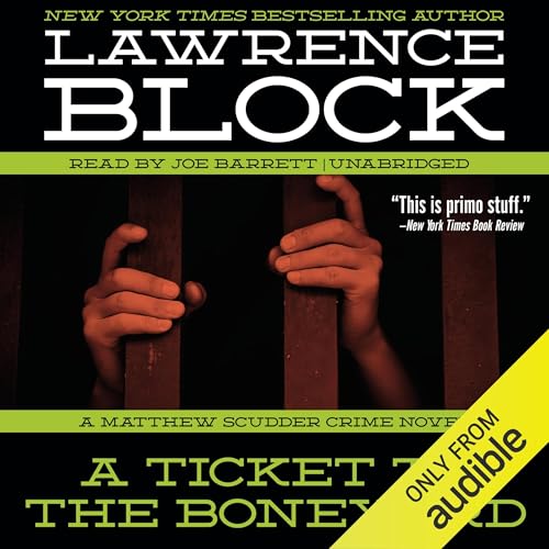 A Ticket to the Boneyard Audiolibro Por Lawrence Block arte de portada