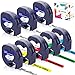 Produktbild 8 X Hehua Kompatible für Dymo LetraTag Etikettenband 12mm x 4m für 16951 91221-91225 Kompatible mit Dymo Letratag XR Etikettenband LT100H LT110T LT100T QX50 200B XR XM 2000 Plus 80