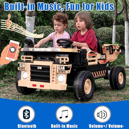 Image of 24V Ride On Toys for Big Kids 24V Ride On Dump Truck Kids' Electric Vehicle