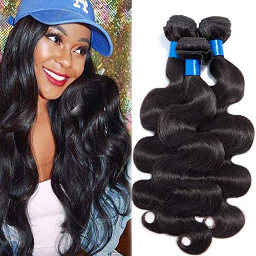 Cranberry Peruvian Virgin Hair Body Wave 10" 10" 12" 300g Natural Black 100% Unprocessed Virgin Peruvian Body Wavy Human Hair Weaves 3 Bundles Peruvian Body Wave Human Hair Extensions(10 10 12)