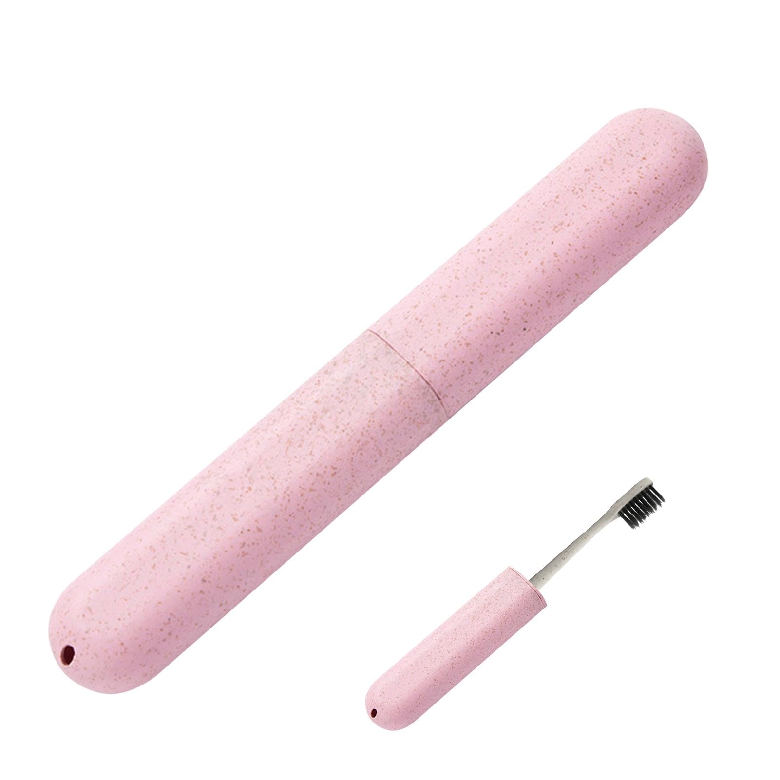 Toothbrush Case - Traveling Toothbrush Holder | Portable Travel Toothbrush Case, 20.8cm Travel Toothbrush Box, Toothbrush Case Travel Cover with Ventilation Holes Toothbrush Storage