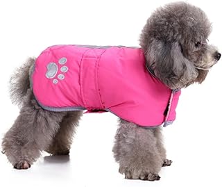 iplusmile Jaquetas Quentes Jaqueta Reflexiva Malhas De Gola Suéter Para Cachorro Jaqueta Para Cachorro Para Cachorro Roupas De Inverno Para Cachorro Casaco Para Cachorro