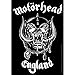 Motorhead England Sticker - Orignal Artwork Vinyl - Decal Sticker - 3.5" x 5"