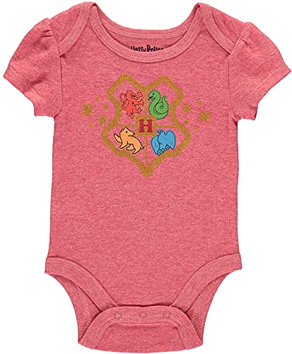 Harry Potter Baby Girls 5-Pack Bodysuit Clothes Gifts - Multipack2