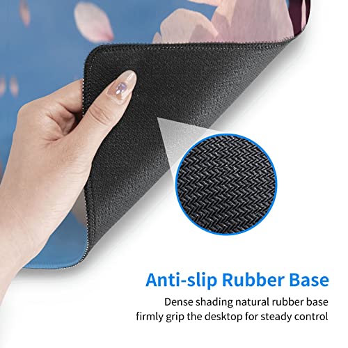 Tapis de souris de jeu XXL grand format protège bureau sans glisser