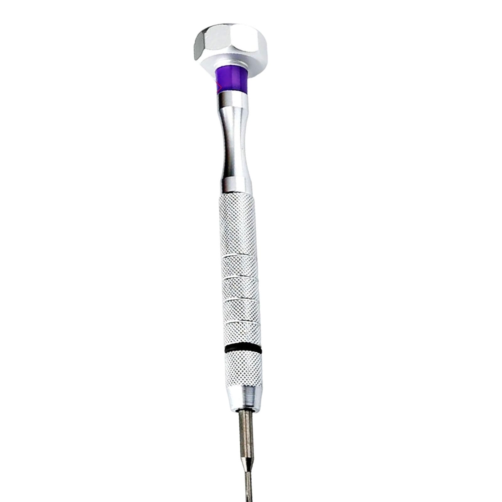 Netbiio B Ergonomic Eyeglass Screwdriver, High Speed Steel 1.8Mm And 1.6Mm Tip Precision Screwdriver, Precision Set For Easy Correction