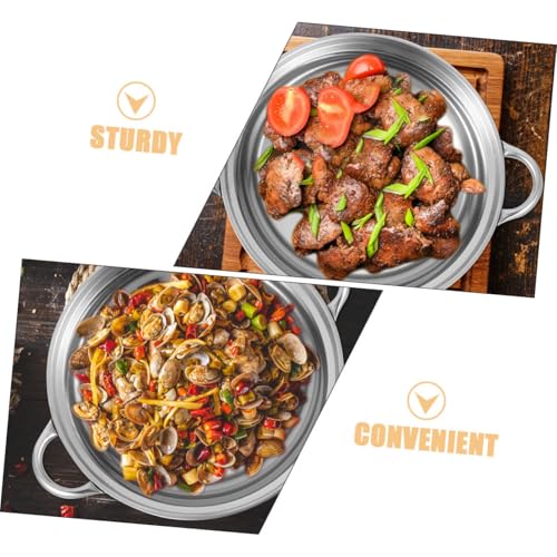 Olla Wok de Acero Inoxidable Antiadherente con Tapa miniatura 3
