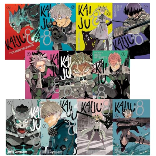 Kaiju No. 8 Series 11 Books Set - Vol.1 - Vol.11 Paperback Edition