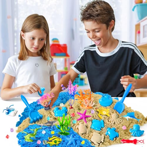 Image of Sensory Bin Ocean Kit with Sensory Sand