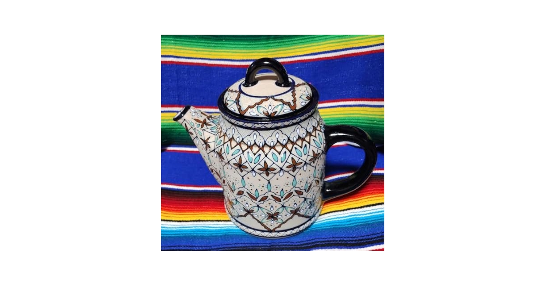 Amazon.co.jp: メキシコ陶器 セルビン焼き ティーポット