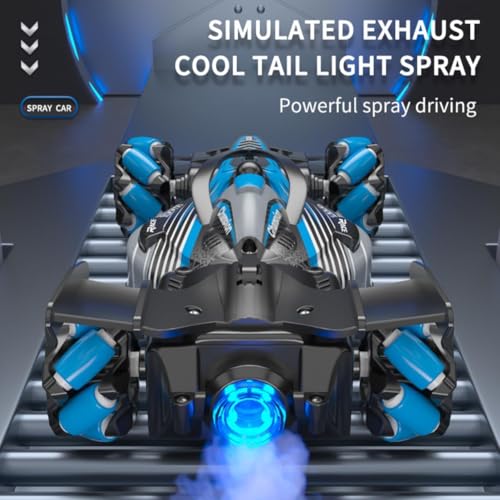 Image of Amitasha Remote Control Car | 2.4Ghz Rc Drifting Car 4x4 Birthday Gift, Long Range, F1 Music and Spray Remote Control Stunt Car for 3+ Boy