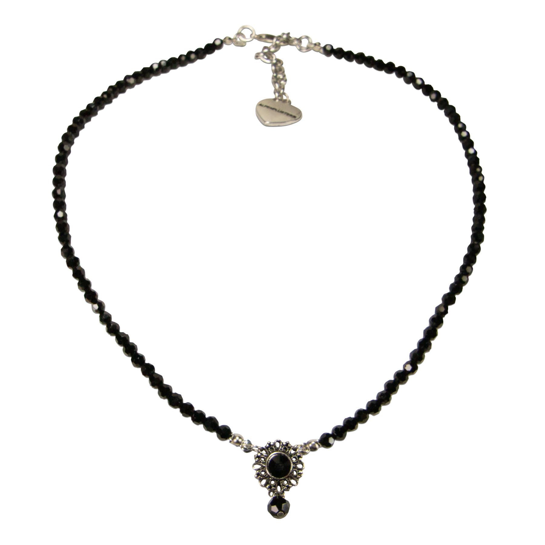 Alpenflüstern Trachten Halskette Breze Zweireihig - Dirndlschmuck In Traditionellen Farben