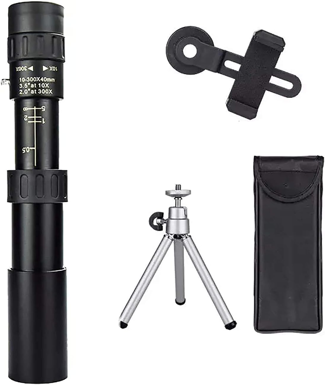 Telescopes for Kids Beginners Super Zoom Monocular Telescope BAK4-Prism Body for Beach Travel Supports Smartphone Take Pictures Outdoor for Bird Watching