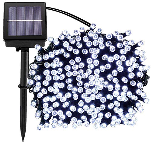 jar-owl Solar String Lights Outdoor Waterproof 72FT 200 LED 8 Modes for Home/Garden/Patio