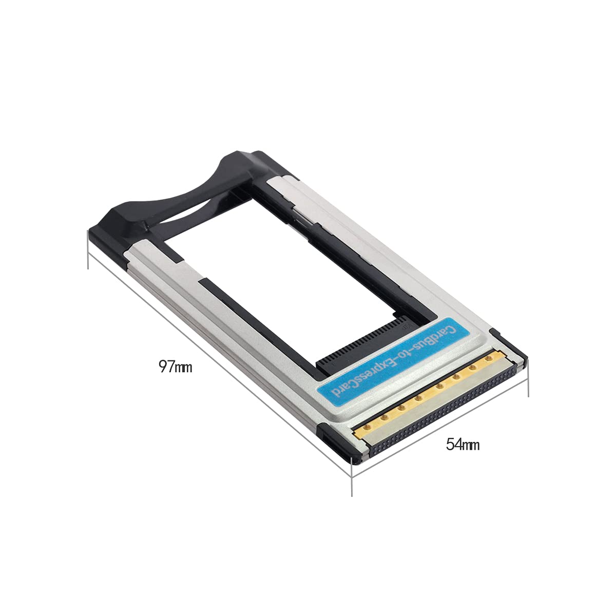 Convertidor CY ExpressCard a PCMCIA de 34 mm a 54 mm, Adaptador ExpressCard/34 a CardBus, basado en USB, Compatible con Windows, FBA-EP-024, 8541643891